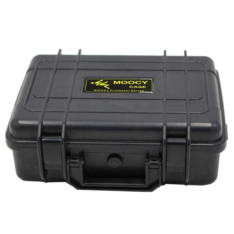 MOOCY 10" Small Hard Case with Customizable Foam Insert, 10.8x8.6x3.7 - Watertight Airtight Crush-Resistant Case for Pistol, Camera, Microphone & Electronics - Image 2